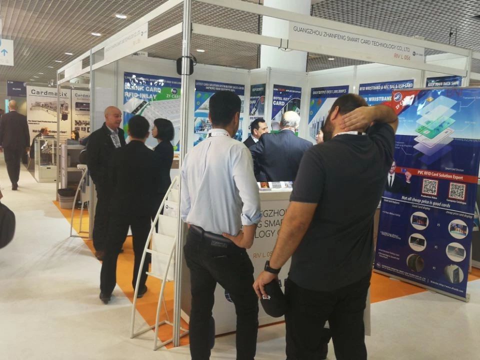 展豐智能科技再次亮相2019法國智能卡展 展豐智能科技再次亮相2019法國智能卡展