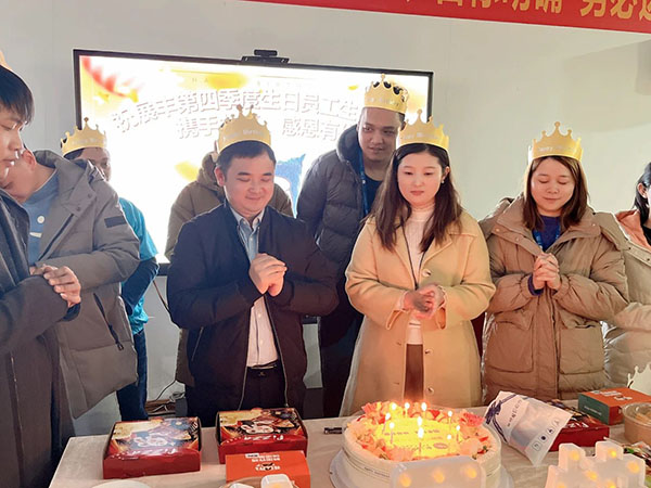 展豐科技2023年第四季度生日會 展豐科技2023年第四季度生日會