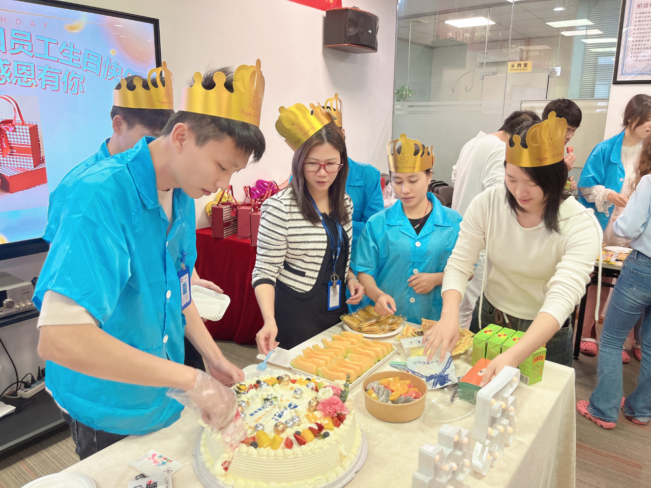 展豐科技2024第一季度員工生日會 展豐科技2024第一季度員工生日會